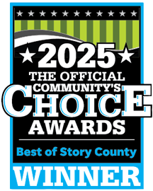 The official Community's Choice Awards - 2025 Best of Story County Winner
